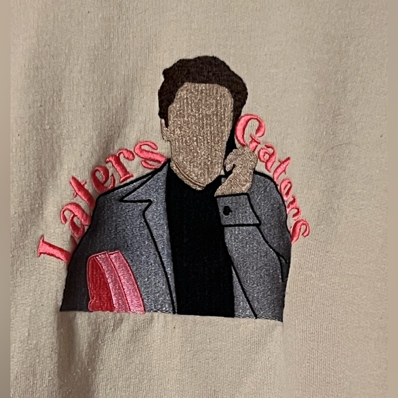 Moon Knight Laters Gators beige tan hoodie 2XL XXL - Picture 2 of 5